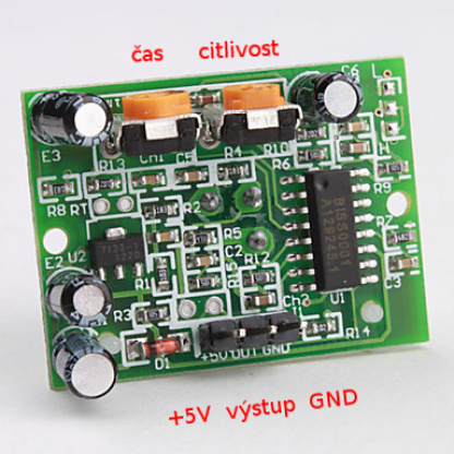 PIR čidlo mini 12V - modul - Image 5